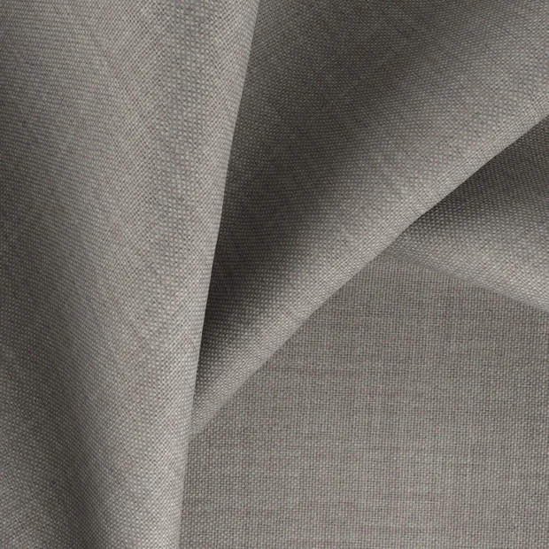 Photo of the fabric Loci Dim Out Aluminium swatch by FR-One. Use for Curtains. Style of Dim Out, Plain