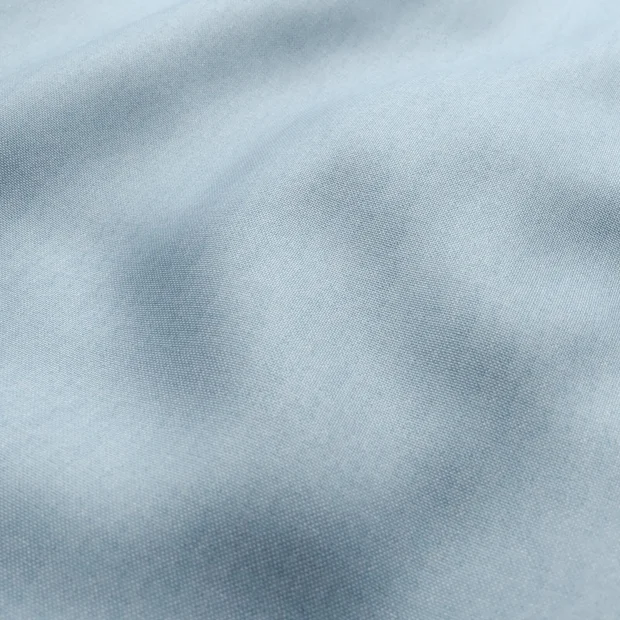 Photo of the fabric Grove Pool swatch by Zepel. Use for Curtains, Upholstery, Accessory, Top of Bed. Style of Plain, Texture
