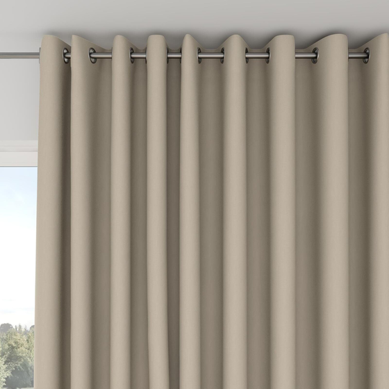 Photo of the fabric Satori Stonewash Linen swatch by Mokum. Use for Curtains, Upholstery Light Duty, Accessory, Top of Bed. Style of Plain, Texture