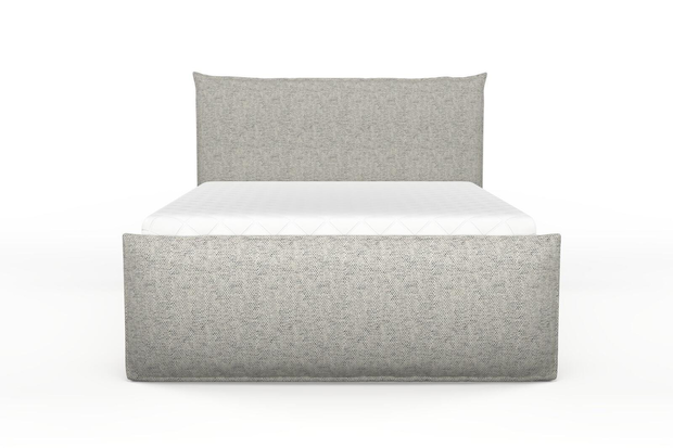 Photo of the fabric Strata Terrazzo swatch by Mokum. Use for Upholstery, Accessory. Style of Plain, Texture