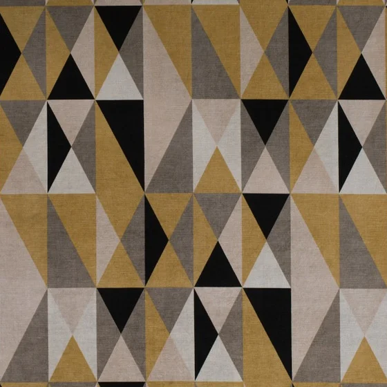 Photo of the fabric Arco K5204 03 swatch by Kirkby Design. Use for Curtains, Upholstery, Accessory. Style of Geometric, Velvet