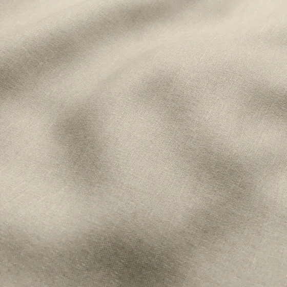 Photo of the fabric Banksia Linen swatch by James Dunlop. Use for Curtains, Accessory, Top of Bed. Style of Plain, Texture