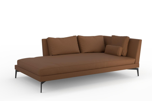 Photo of the fabric Epitome Rust swatch by Mokum. Use for Upholstery, Accessory. Style of Plain, Taffeta