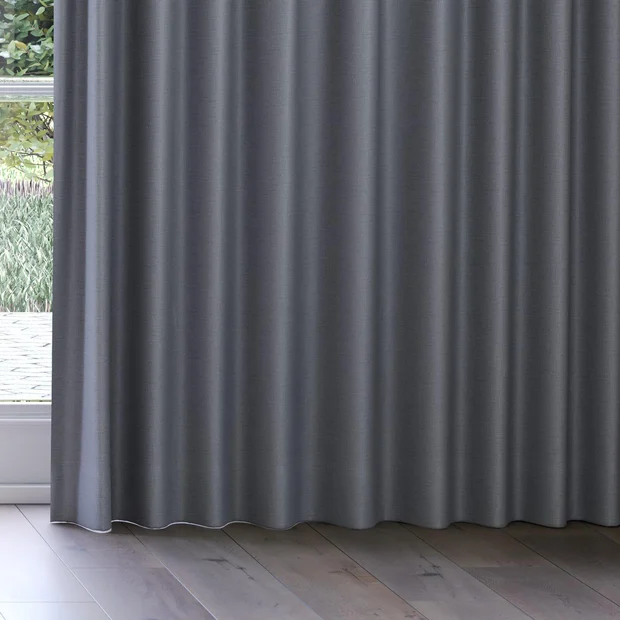 Photo of the fabric Urban Platinum swatch by James Dunlop. Use for Curtains, Upholstery, Accessory. Style of Plain, Texture