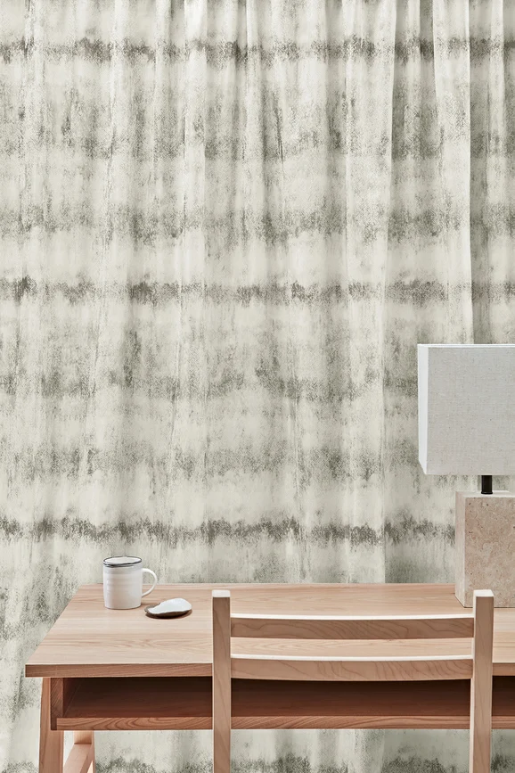 Photo of the fabric Ombre V3492 01 in situ by Villa Nova. Use for Curtains. Style of Velvet