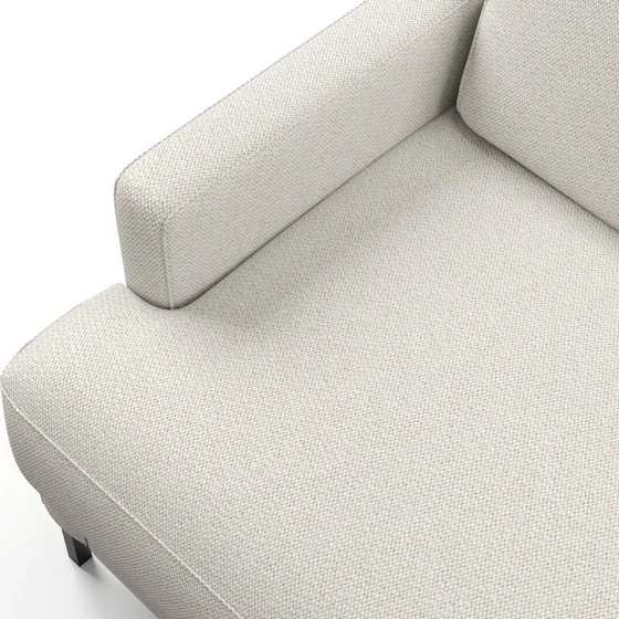 Photo of the fabric Reef Jute swatch by Mokum. Use for Upholstery, Accessory. Style of Plain, Texture
