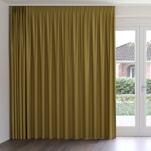 Photo of the fabric Silk Road Tarnished swatch by James Dunlop Essentials. Use for Curtains, Accessory. Style of Plain, Texture