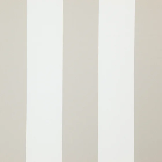 Photo of the fabric Advance Limestone swatch by James Dunlop Essentials. Use for Curtains, Upholstery, Accessory, Top of Bed. Style of Stripe, Taffeta