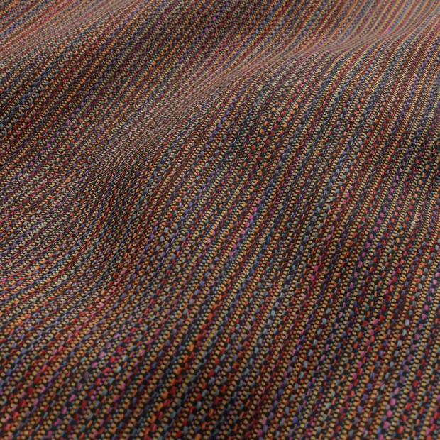 Photo of the fabric Transform Ribbon swatch by Zepel FibreGuard Pro. Use for Upholstery, Accessory. Style of Stripe, Texture