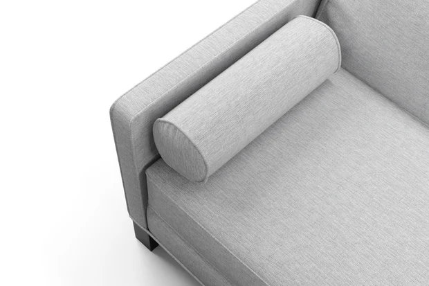 Photo of the fabric Newport Silver swatch by James Dunlop. Use for Upholstery, Accessory. Style of Plain