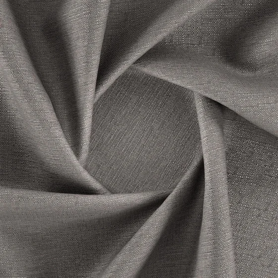 Photo of the fabric Enforcer Slate swatch by Zepel. Use for Curtains, Upholstery, Accessory, Top of Bed. Style of Chenille, Plain