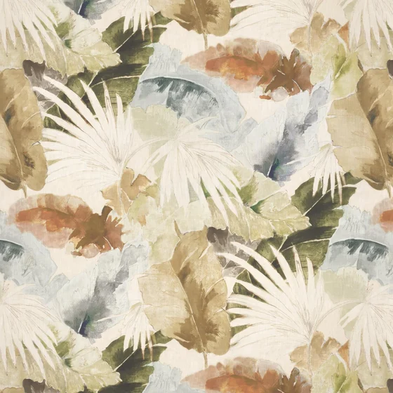 Photo of the fabric Canopy Autumn swatch by James Dunlop. Use for Curtains, Accessory. Style of Floral And Botannical