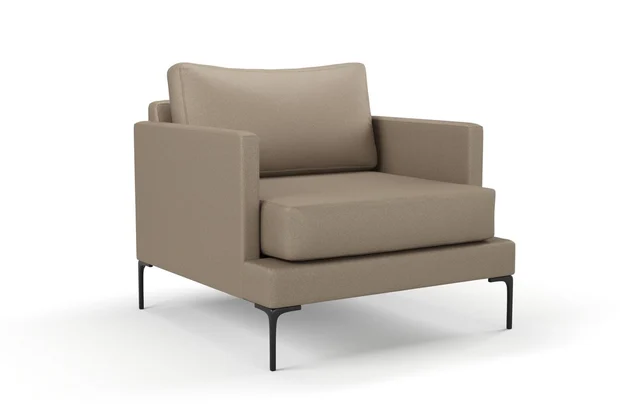 Photo of the fabric Como Silt swatch by Mokum. Use for Upholstery, Accessory. Style of Plain, Texture