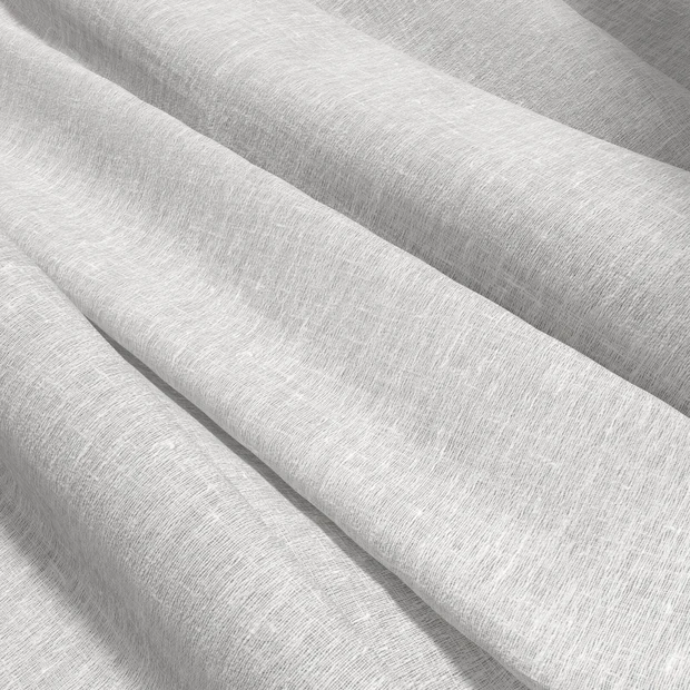Photo of the fabric Bonsai Pearl swatch by Mokum. Use for Sheer Curtains. Style of Plain, Sheer