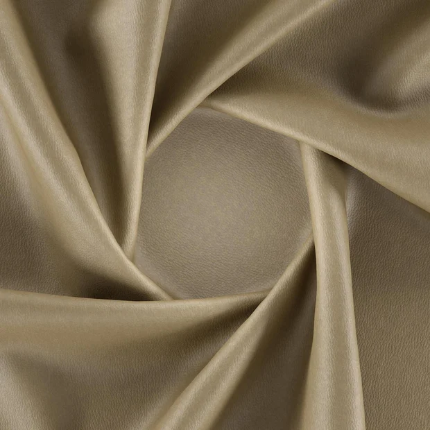Photo of the fabric Bonanza Otter swatch by Zepel. Use for Upholstery. Style of Leather And Vinyl, Plain
