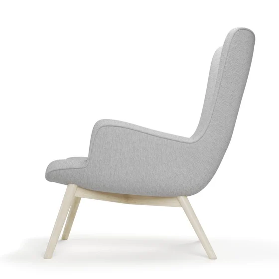 Photo of the fabric Newport Silver swatch by James Dunlop. Use for Upholstery, Accessory. Style of Plain
