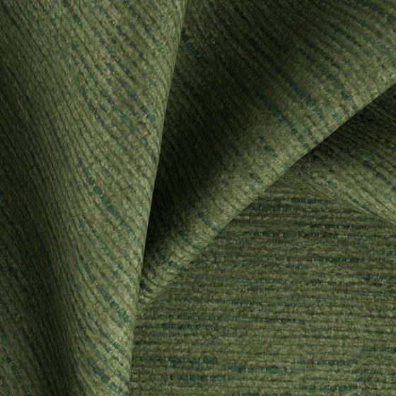Photo of the fabric Matica Avocado swatch by Zepel. Use for Upholstery, Accessory. Style of Chenille, Plain