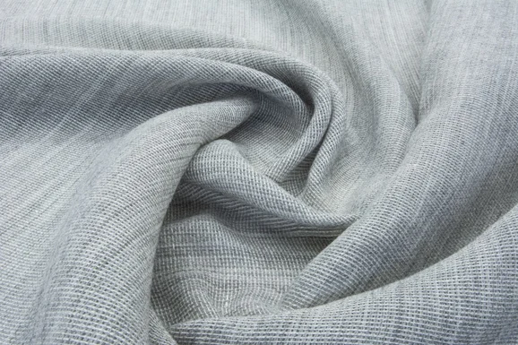 Photo of the fabric Courmayeur 2824 400 in situ by Fischbacher 1819. Use for Curtains. Style of Plain
