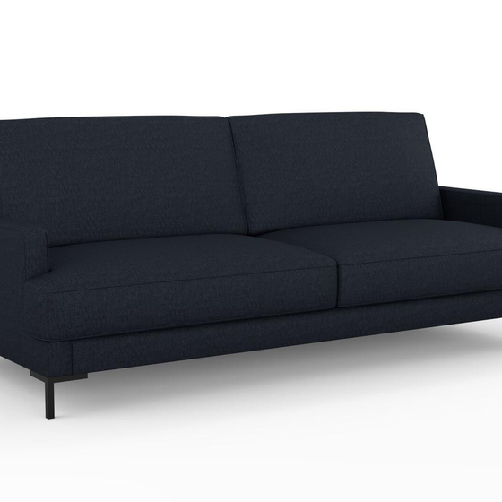 Photo of the fabric Pandanus Deepsea swatch by Mokum. Use for Upholstery. Style of Plain, Taffeta