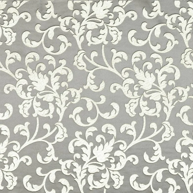 Photo of the fabric Energy Mist swatch by Zepel. Use for Curtains, Accessory, Top of Bed. Style of Floral And Botannical, Jacquard