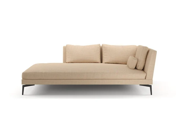 Photo of the fabric Ficus Rose Gold swatch by Mokum. Use for Upholstery, Accessory. Style of Plain, Texture