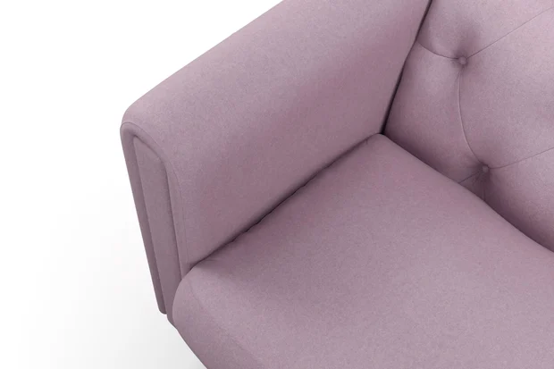 Photo of the fabric Braveheart Hyacinth swatch by James Dunlop FibreGuard. Use for Upholstery, Accessory, Top of Bed. Style of Plain, Taffeta