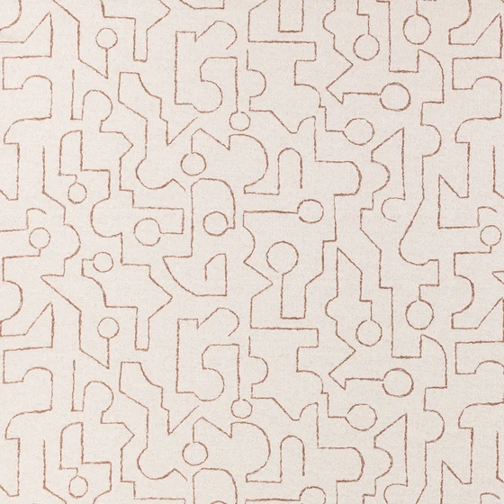 Photo of the fabric Braque Z731 02 swatch by Zinc. Use for Curtains, Upholstery Light Duty, Accessory