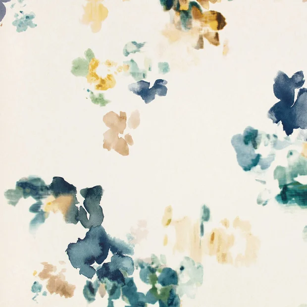 Photo of the fabric Reverie Wallpaper W636 02 swatch by Villa Nova. Use for Wall Covering. Style of Floral And Botannical
