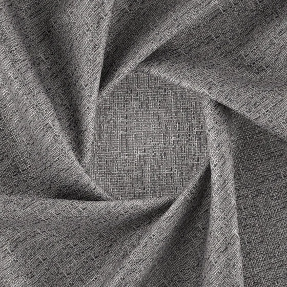 Photo of the fabric Octavia Steel swatch by Zepel FibreGuard. Use for Upholstery, Accessory, Top of Bed. Style of Plain, Texture