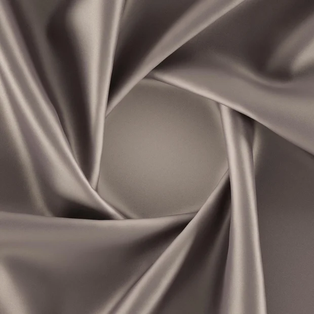 Photo of the fabric Jaime Zinc swatch by FR-One. Use for Curtains, Accessory. Style of Plain, Taffeta