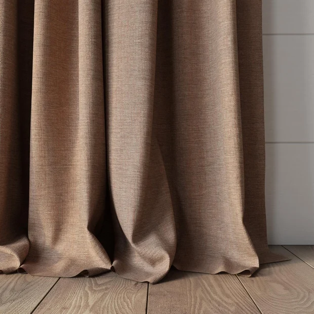 Photo of the fabric Chatham Rust swatch by James Dunlop Essentials. Use for Curtains. Style of Plain, Texture
