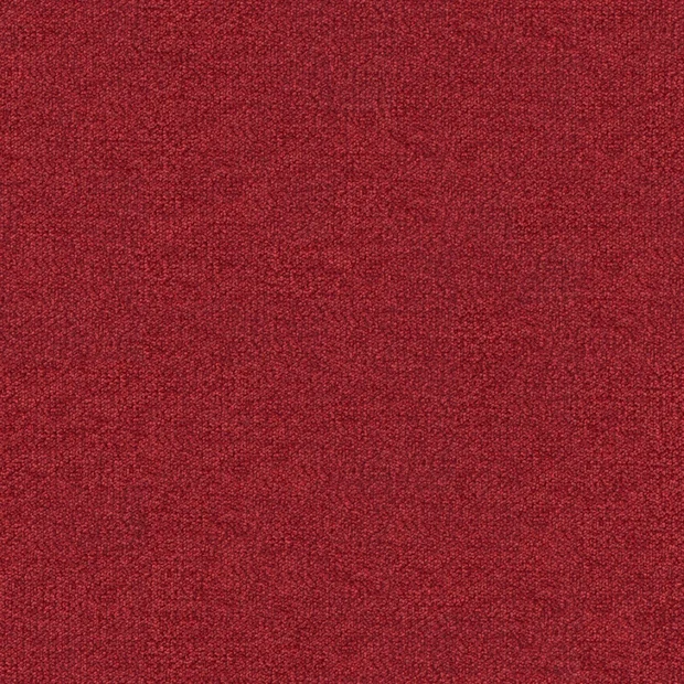 Photo of the fabric Utopia Crimson swatch by Zepel. Use for Upholstery, Accessory, Top of Bed. Style of Plain, Texture