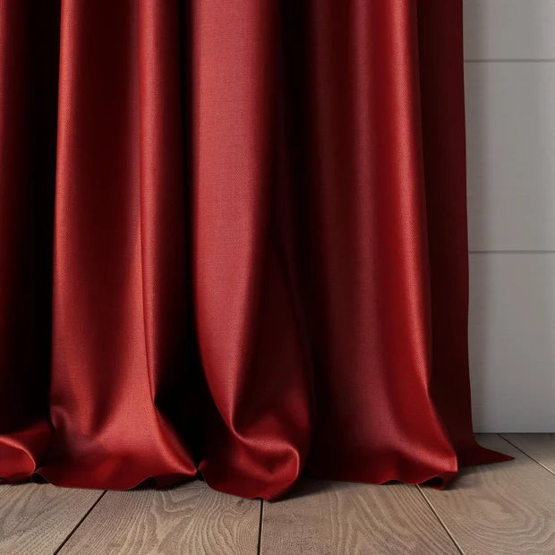 Photo of the fabric Stallion 2 Blackout Vino swatch by James Dunlop Essentials. Use for Curtains. Style of Plain, Texture