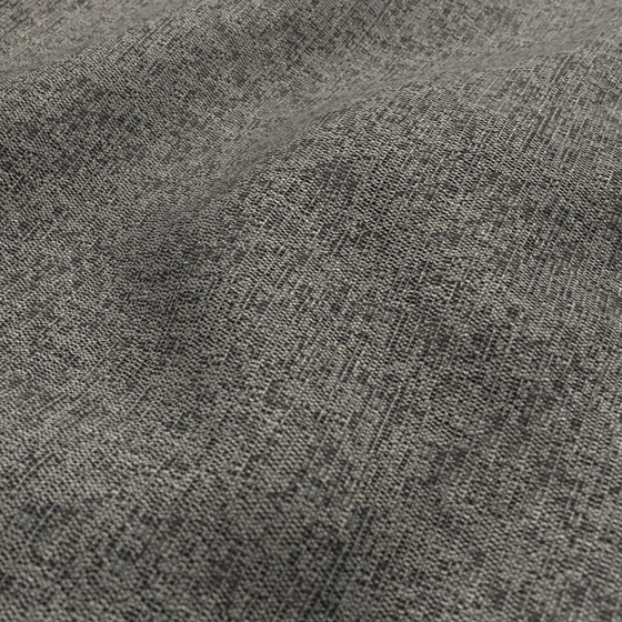 Photo of the fabric Asset Liquorice swatch by Zepel FibreGuard. Use for Upholstery, Accessory, Top of Bed. Style of Plain, Texture