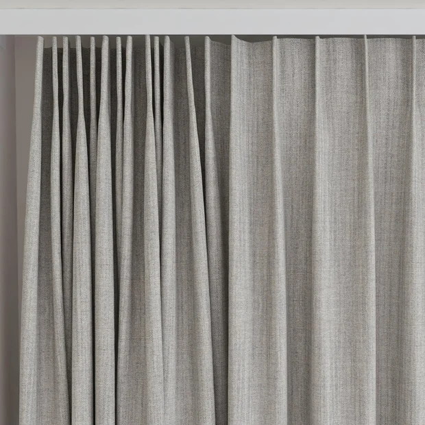 Photo of the fabric Chatham Petrel swatch by James Dunlop Essentials. Use for Curtains. Style of Plain, Texture