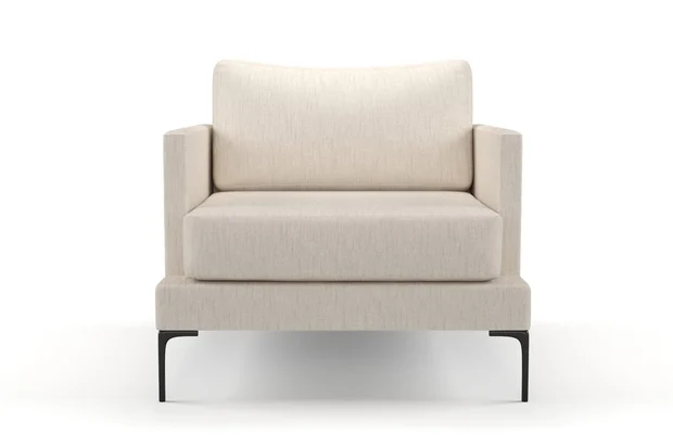 Photo of the fabric Sahel Whitewash swatch by Mokum. Use for Upholstery, Accessory. Style of Plain, Texture