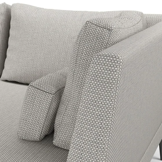 Photo of the fabric Souk Silt swatch by Mokum. Use for Upholstery, Accessory. Style of Plain, Texture