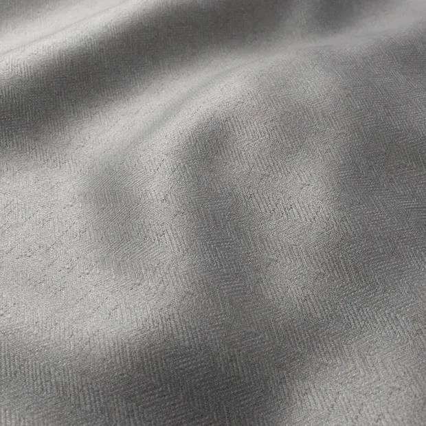 Photo of the fabric Ordain Ash swatch by FR-One. Use for Curtains, Accessory. Style of Jacquard, Traditional