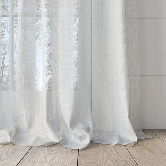 Photo of the fabric Sonata Ice swatch by James Dunlop. Use for Curtains. Style of Plain, Texture