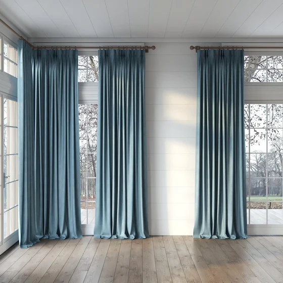 Photo of the fabric Trezor Spa swatch by James Dunlop FibreGuard. Use for Curtains, Upholstery, Accessory. Style of Chenille, Plain