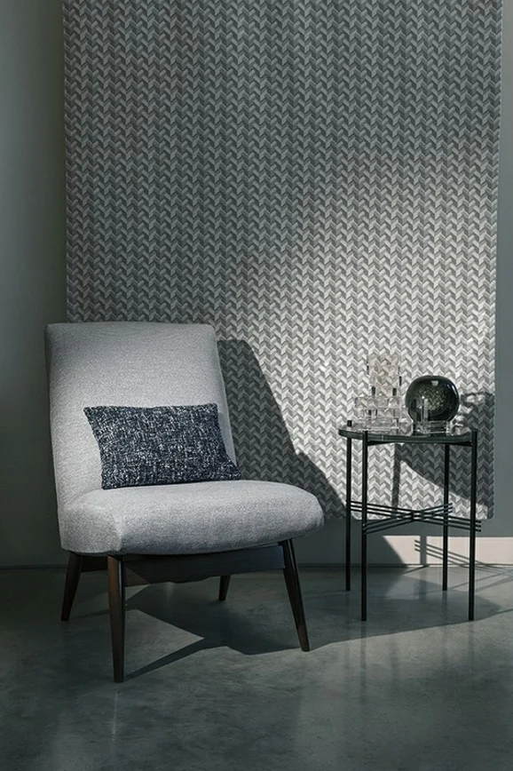 Photo of the fabric Mineral K5188 02 in situ by Kirkby Design. Use for Curtains, Upholstery, Accessory. Style of Plain