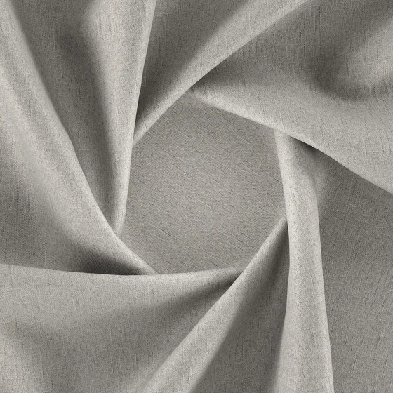 Photo of the fabric Ashur Pewter swatch by FR-One. Use for Curtains, Accessory. Style of Dim Out, Plain