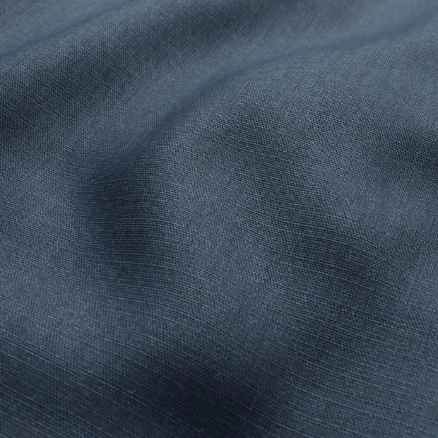 Photo of the fabric Linex Marine swatch by Zepel. Use for Curtains, Upholstery, Accessory, Top of Bed. Style of Plain, Texture