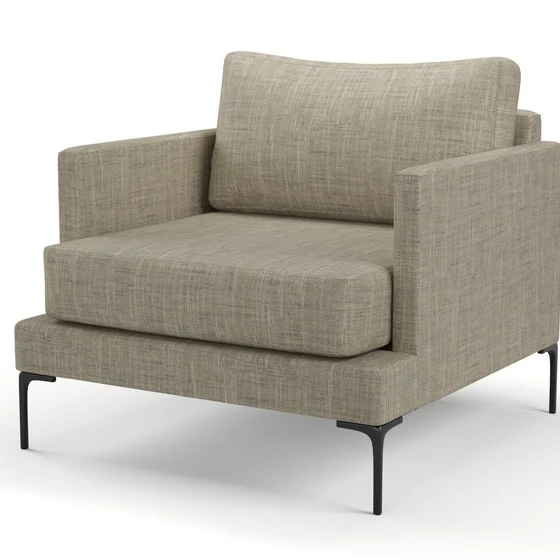 Photo of the fabric Ficus Pepper 851 swatch by Mokum. Use for Upholstery, Accessory. Style of Plain, Texture