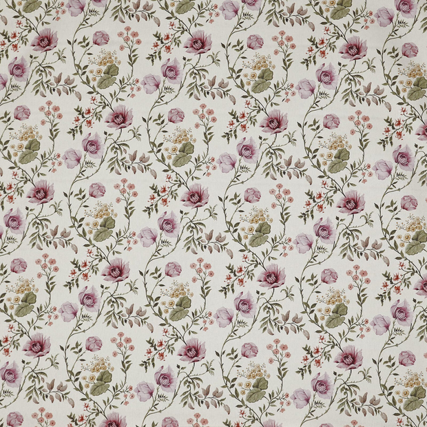 Photo of the fabric Longmoor 8825 204 swatch by Prestigious. Use for Curtains, Accessory. Style of Floral And Botannical, Print