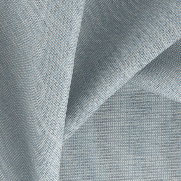 Photo of the fabric Angelic Duckegg swatch by Zepel. Use for Sheer Curtains. Style of Plain, Sheer