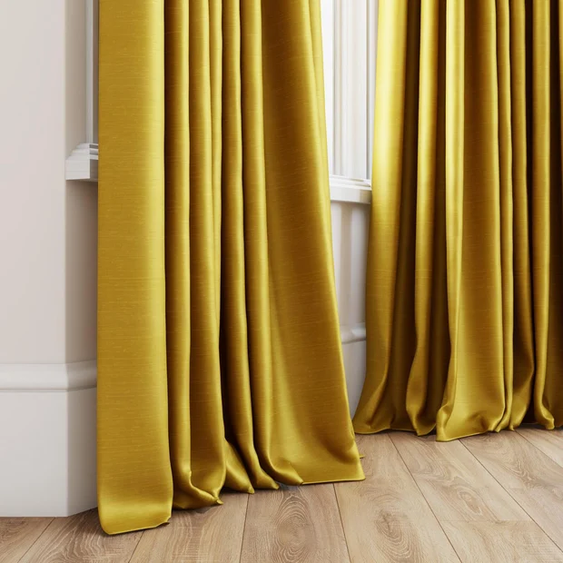 Photo of the fabric Luxe Artisan swatch by James Dunlop Essentials. Use for Curtains, Accessory, Top of Bed. Style of Plain, Texture
