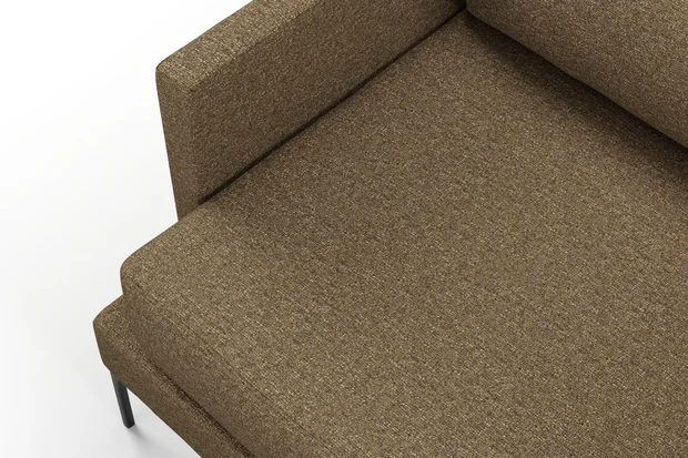 Photo of the fabric Bora Bora Bronze swatch by Mokum FibreGuard. Use for Curtains, Upholstery, Accessory. Style of Plain, Texture