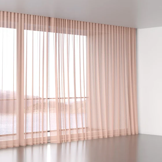 Photo of the fabric Kanso Stonewash Lychee swatch by Mokum. Use for Sheer Curtains. Style of Plain, Sheer
