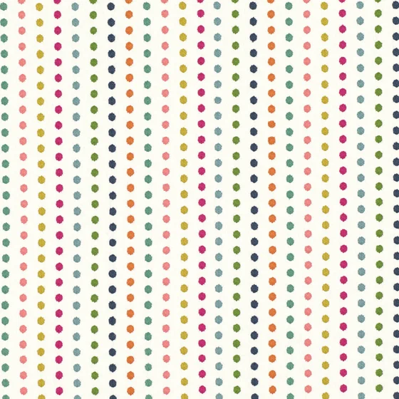 Photo of the fabric Dotty V3319 02 swatch by Villa Nova. Use for Curtains. Style of Childrens, Embroidery
